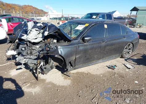 2018 BMW 750I xDrive from USA, damaged, VIN WBA7F2C53JB238766